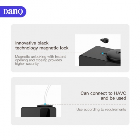 danq 250 ml praktischer HVAC-Aromadiffusor elektrischer Luftdiffusor natürliche Duftöldiffusoren kommerzieller Diffusor