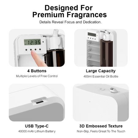 Wall-Mounted Commercial Scent Diffuser